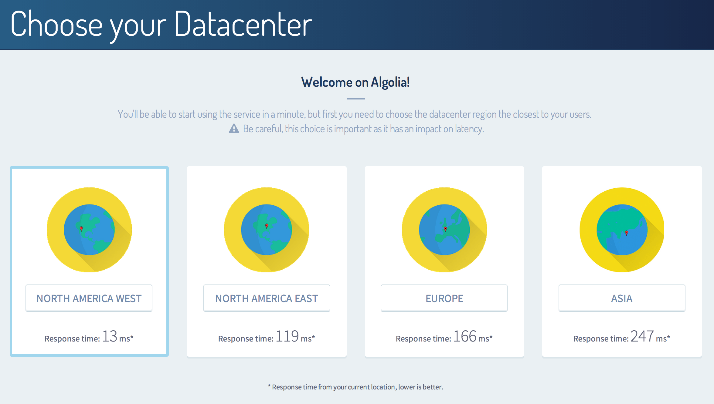 Algolia Datacenter